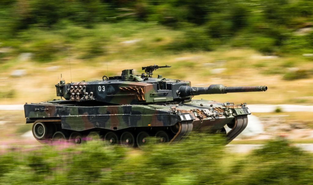 Leopard 1 im Einsatz